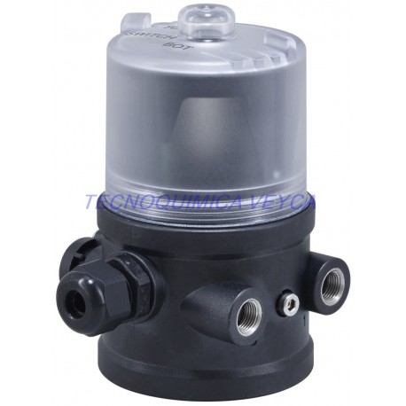 Cabezal de Control On/Off en Válvulas de proceso ELEMENT Tipo 8697-00-I2-FA05-0-Y-KD-00-0-0-0-0