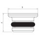 TAPON PARA CONEXION VALV. A 3 VIAS 1/4