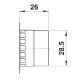 SELECTOR CORTO 3 POS.FIJAS