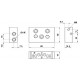 BASE MODULAR VDMA 18MM.