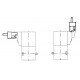 CONECTOR CON CABLE PVC 1000 MM 0-24V