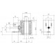 BOBINA D.9 2W 24VDC