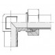 Racord Codo orientable Tipo L Tubo 15