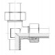 Racord en "L" Orientable Tipo S Tubo 16