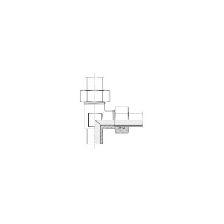 Racord en "L" Orientable Tipo S Tubo 16