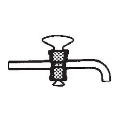 LLAVE DE BARRIL 6 MM