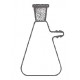 Matraz Erlenmeyer Kitasato con salida lateral hembra H-29/32 Capacidad 1000ml