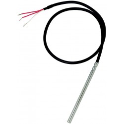 Termorresistencia TR40 PT100 Ø6mm x 60mm 1x3h Cable 3000mm L-50mm