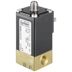 Válvula de paso 3/2 vias de efecto directo Tipo 0311 C-02 NBR G1/8" 110V 50Hz