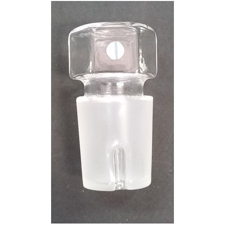TAPON cerrado Hexagonal con REGATA para embudos de decantacion M-19/26