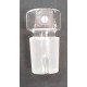 TAPON cerrado Hexagonal con REGATA para embudos de decantacion M-24/29