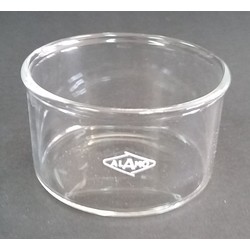POCILLO cristalizador sin PICO con Reborde diametro ext.Ø50mm Altura 30mm Capacidad 40ml
