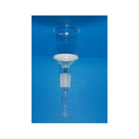EMBUDO cilindrico placa porosa y esmerilado M-29/32 Ø90mm Porosidad 0 Capacidad 450ml