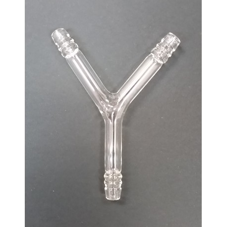 TUBO con oliva en forma de Y Oliva 8/9mm
