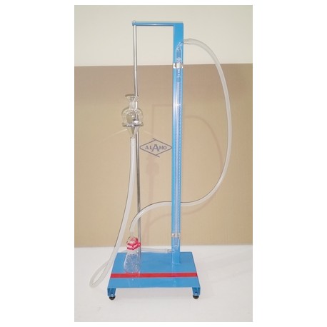 BURETA de 100ml graduada en 1/5 CALCIMETRO c/2 olivas