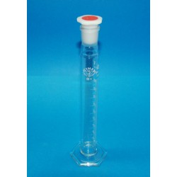 PROBETA Graduada con tapon polietileno y base hexagonal SIMAX Boca 45/40 Capacidad 1000ml
