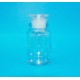 FRASCO boca ancha 45/27 con tapon de vidrio SIMAX Blanco 500ml