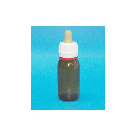 FRASCO cuentagotas con pipeta y tetina SIMAX BLANCO Capacidad 100ml