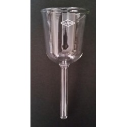 ALARGADERA para crisol diametro exterior Ø30mm Vastago 8mm Altura 155mm