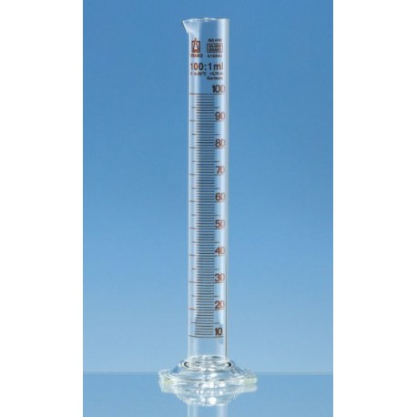 PROBETA GRADUADA Forma alta Clase B Boro 3.3 2/1 250ml