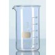 Vaso de precipitados de vidrio Forma Alta graduado con pico DURAN 100ml