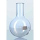 Matraz ESFERICO fondo REDONDO DURAN cuello estrecho con reborde 100ml