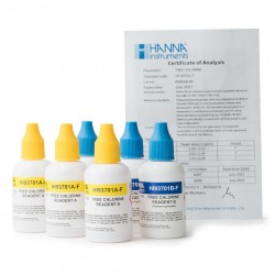 Reactivo líquido Cloro Libre 0,00 a 2,50 mg/L (5,00 mg/L) 300 test
