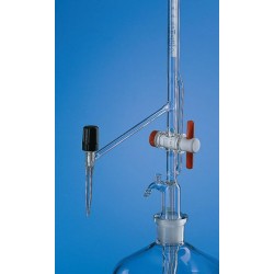 BURETA cero automatico de PELLET BLAUBRAND Clase AS DE-M con llave punzon 25ml