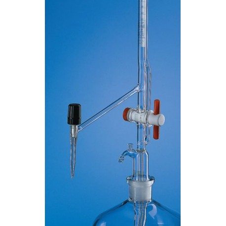 BURETA cero automatico de PELLET BLAUBRAND Clase AS DE-M con llave punzon 25ml