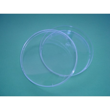 Placas Petri de Ø150mm Asépticas en Poliestireno PS 22x10ud