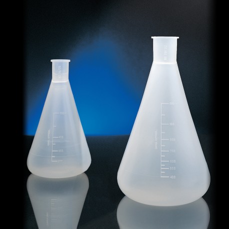 Matraz Erlenmeyer PLASTICO PP 1000ml