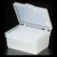 Punta universal natural tipo Gilson cristal, graduada 0,1-10ul