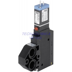 Electroválvula 4/2 para Neumática Tipo 5470-G04,0-FM07-TA22-B0-024/DC-02