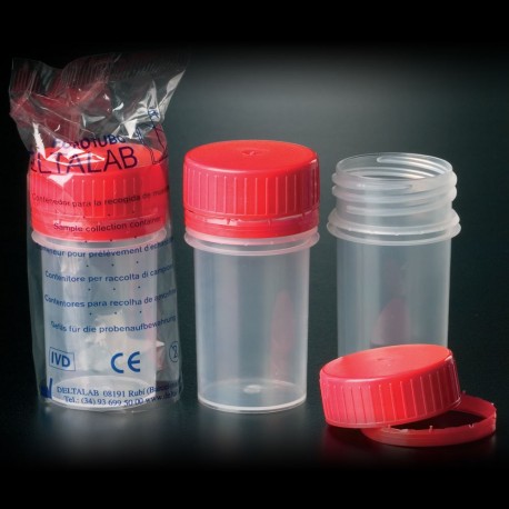 Frasco 50ml PP T/Precinto B/U