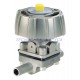 Válvula de Membrana 2 Vías accionamiento manual cuerpo Inox Tipo 3233 CLAMP 50.5 DN25 EPDM