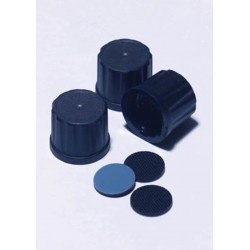 Tapón de rosca fenólitico PYREX con disco junta de goma revestido de PTFE SVL nº15 Bolsa 20ud