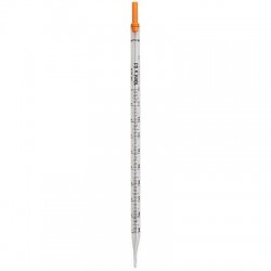 Pipeta graduada 10ml 1/10 PVC algodón STERILIN 50ud