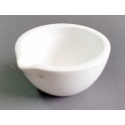 MORTERO de porcelana sin mano Capacidad 220ml