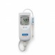 Electrodo pH/Temp punta cónica, cuerpo PVDF, productos semisólidos, 1m, para pHmetro HI99161