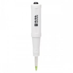 Electrodo pH/Temp punta cónica, cuerpo PVDF, opción cuchilla, productos sólidos, p/pHmetro HI99163