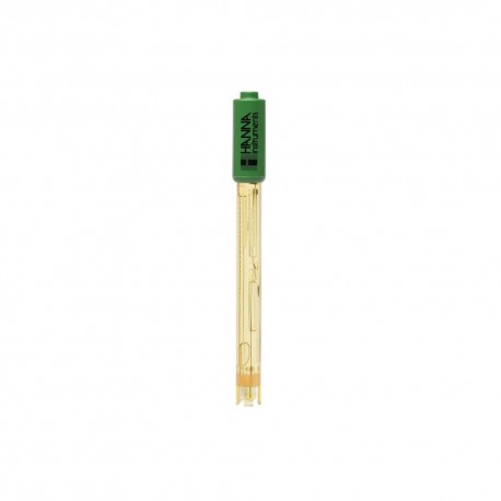 Electrodo pH/Temp cuerpo plástico, electrolito gel, usos generales, conector DIN, 1m