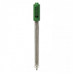 Electrodo semicelda ORP de plata, cuerpo vidrio, valoraciones argentométricas, conector BNC