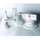 PAPEL FILTRO ANALISIS CUALITATIVO ref. 1300/80 PLEGADO Ø200mm DIAMETRO 100ud