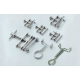 Pinza de mohr inox pulido 70mm