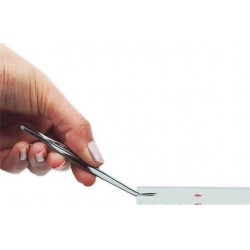 Pinza para portaobjetos inox 105mm