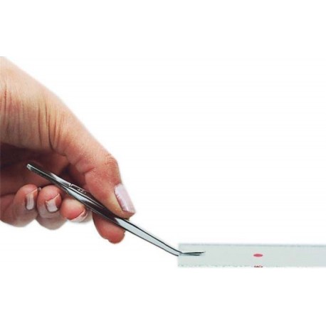 Pinza para portaobjetos inox 105mm