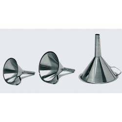 Embudo con asa acero inox de 120mm