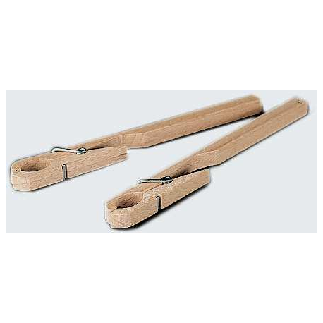 Pinza madera para tubos de ensayo