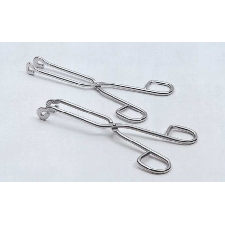 Pinza esteril curva inox 200mm