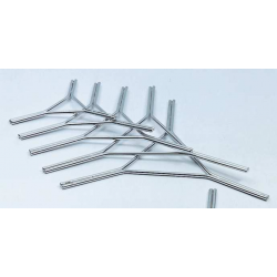 Triangulo inox 80mm
